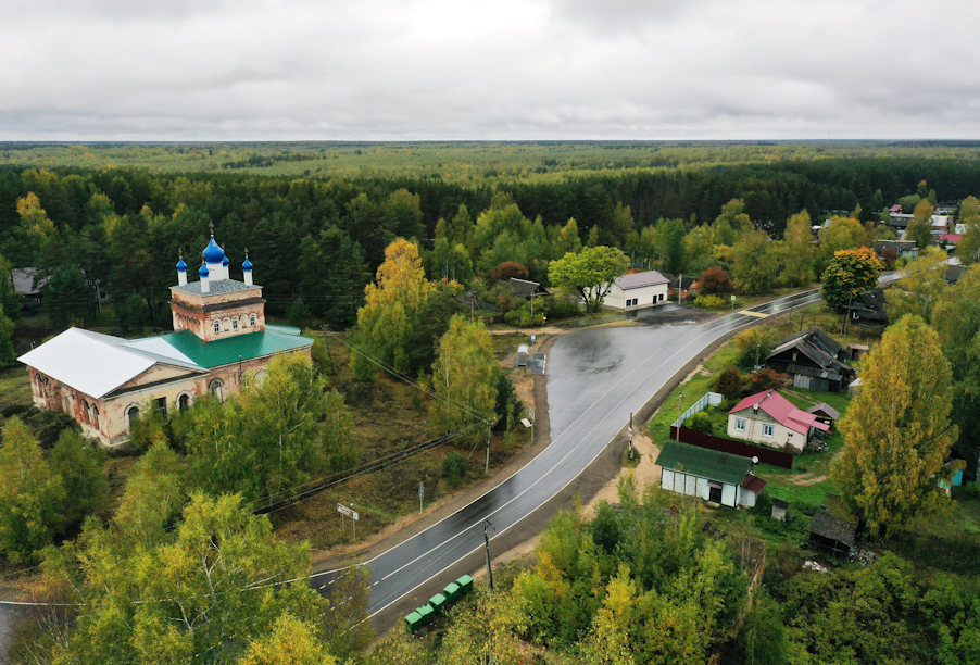 Тверская область, автодорога Москва – Санкт-Петербург – Большие Борки – Нестерово – Черничено